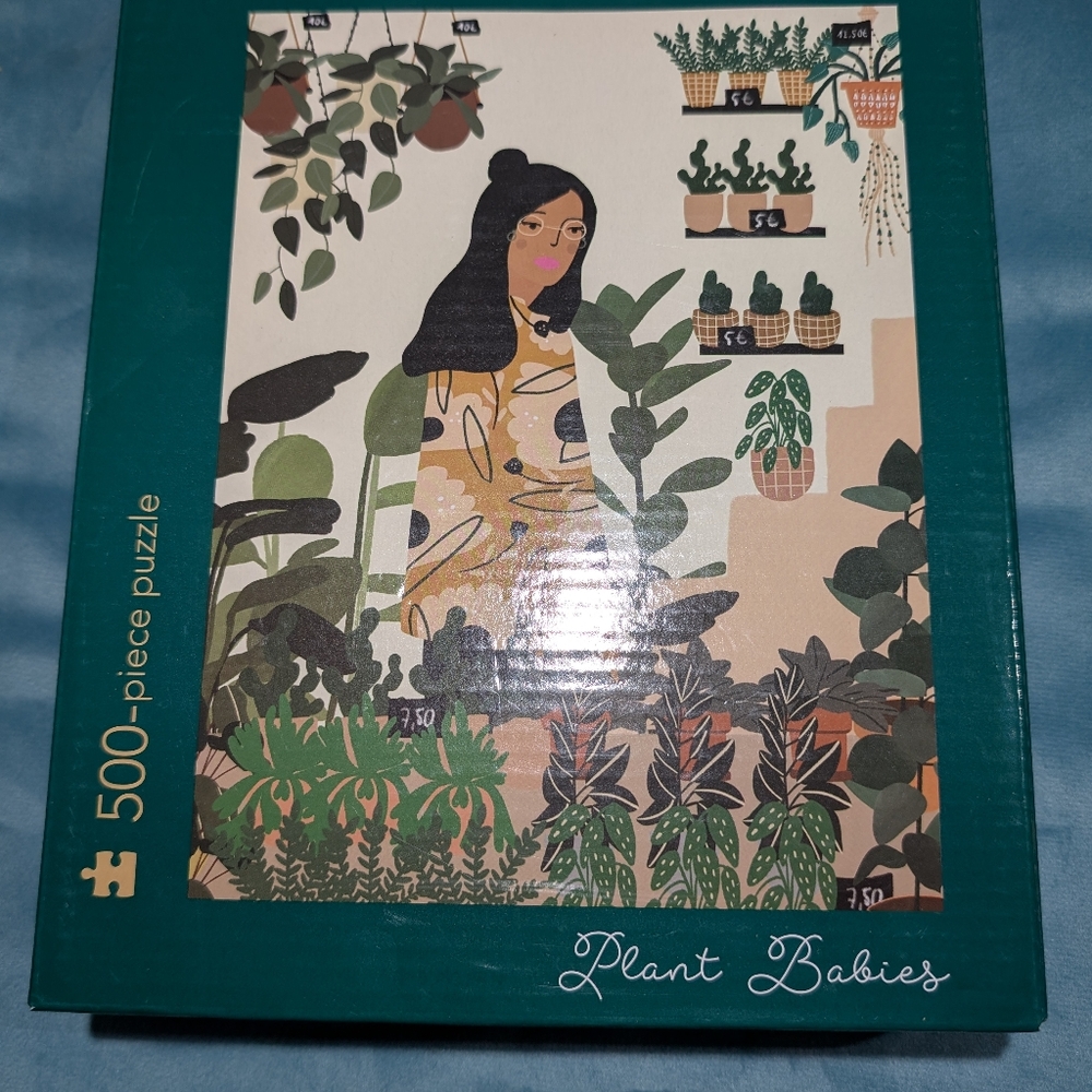 🚨 $5 w/Bundle 2+Items 🔥 Plant Babies Jig Saw Puzzle 500 Pieces